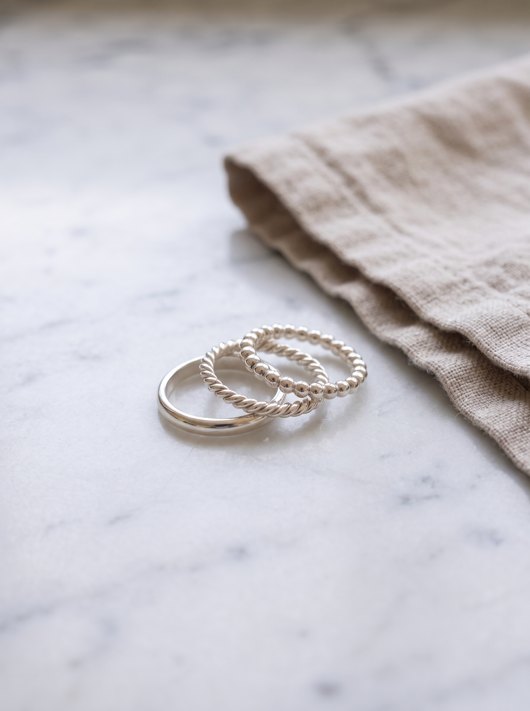 Nova Stacking Ring Set - product close-up