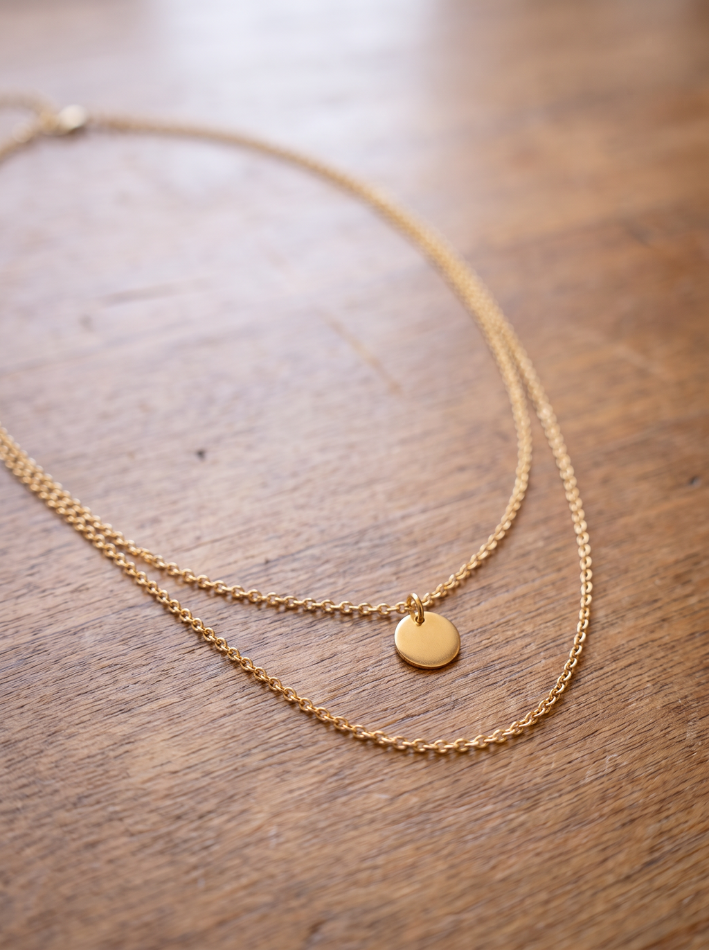 Serene Layered Necklace - product close-up