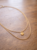 Serene Layered Necklace - product close-up