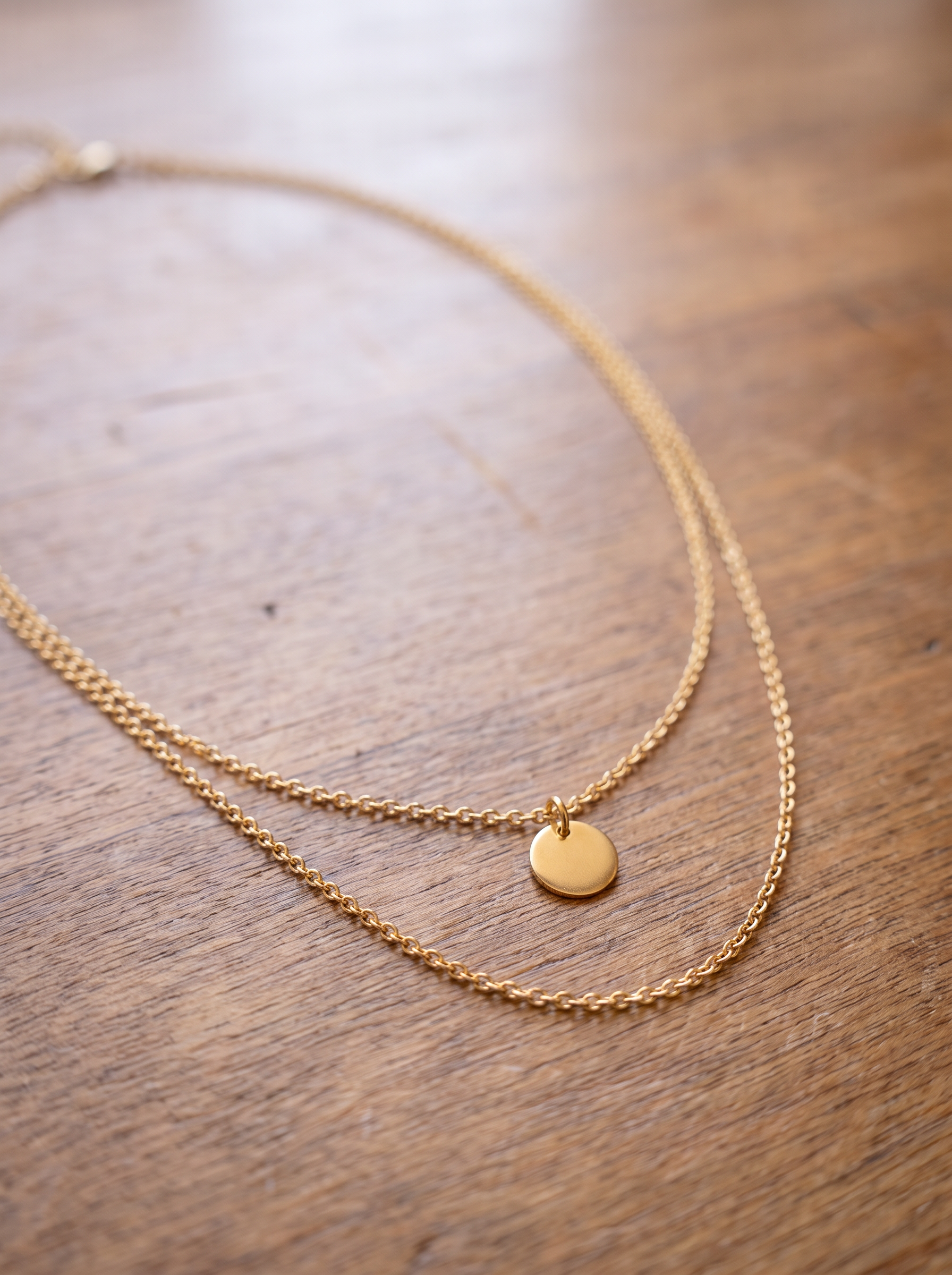 Serene Layered Necklace - product close-up