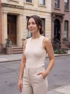 Vela Herringbone Chain Necklace - lifestyle
